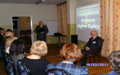 Jubileusz 70-lecia Profesora Stefana Kubisy